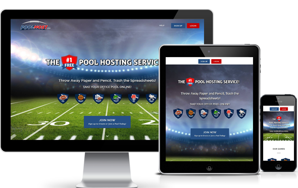 Office Sports Pickem Pools Manager - NFL and College Football